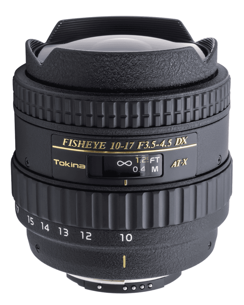 Tokina 10-17mm fisheye lens